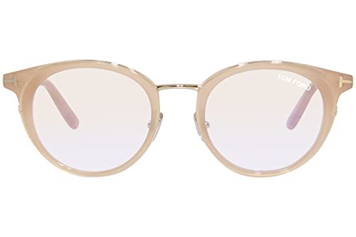 Eyeglasses Tom Ford Ft 5784 -D-B Asian Fit 072 Shiny Semimilky Pink."T" Logo/B #TOP1