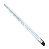 DECORNIJIA Capacitive Stylus Pen for Touch Screens, Retractable Lightweight Tablet Stylus for Tablets and Smartphones, Blue Portable Touchscreen Pen for Online Learning and Drawing