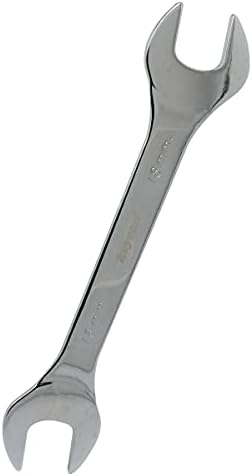 ExcInter Open Ended Spanner, 24x27mm Double End Silver Wrench 3mm Ultra Thin Repairing Tool for Use Under Narrow Space Conditions(1 PCS)