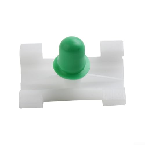 20 clips de sujeción de nailon para BMW E38 E39, retenedores de moldura con funda de goma, ideal para burlete de puerta