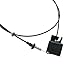 Compatible with Mazda 3 Hood Pull Switch Handle - Compatible with 2004-2009 Models, Durable Hood Latch Release Cable Control