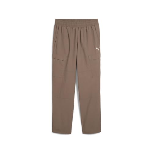 PUMA Mens Wardrobe Essentials Relaxed Cargo Pants Casual - Brown