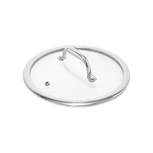 アイリスオーヤマ 蓋 ステンレスガラスふた 20cm PDG-SG20 ダイヤモンドグレイス シルバー