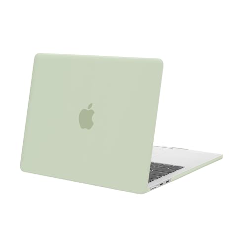 Image of MOSISO Compatible with MacBook Air 13 inch Case M5 2026 M4 2025 M3 M2 2024-2022 A3449 A3240 A3113 A2681, Scratches-Resistant Protective Hard Shell for MacBook Air 13.6 inch Case, Sage Green