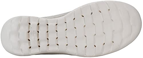 Skechers Skechers Womens Go Walk Lite - Isla Boat Shoe, Natural, 8.5 M US
