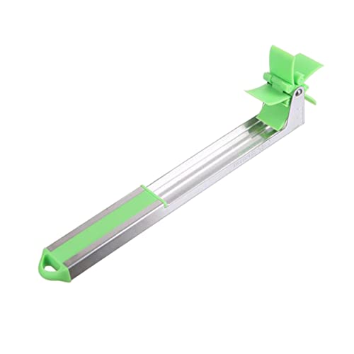 Amosfun Rebanador De Fruta Cortador De Sandía Extractor De Fruta Molino De Viento