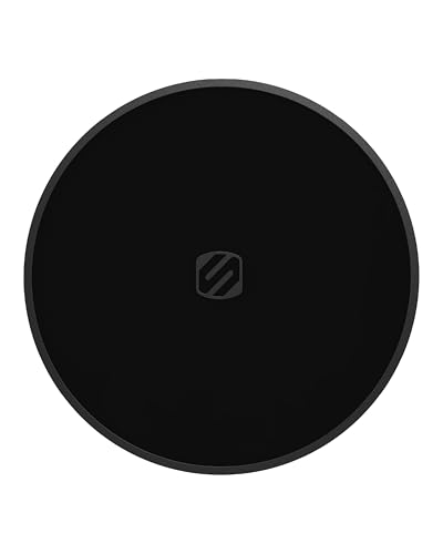 Scosche DMDHD-BPO Universal Heavy-Duty Adhesive Dashboard Pad Mounting Disk for Suction Cup Phone Holder, Dash Cam, GPS, MagicMount Flat Surface 3M Disc Mount for Car, Truck, Home