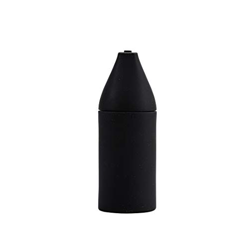 Songhg Soap Dispenser For Bathroom & Kitchen, Easy Squeeze Lotion, Essential Oil, Shampoo, Conditioner, Hand Sanitizer, Dishwashing Liquid Dispenser, 7 Oz, Silicone-Material, Black #TOP4