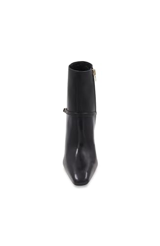 Bottines noires femme BCBGMAXAZRIA Ravi taille 35 en cuir élégant