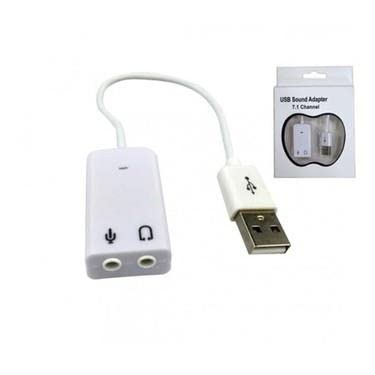 Kablolu usb ses kartı usb sound adapter 7.1 channel
