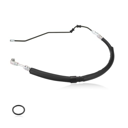 QCESEV Power Steering Pressure Hose Assembly Compatible with 2007 2008 2009 Acura MDX V6 3.7L Replacement for 53713-STX-A01 3401214 53713STXA01