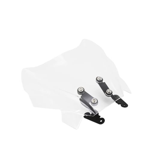 Pare-Brise AV MT-07 2021-2024 | Déflecteur d'Air Moto Noir Alu