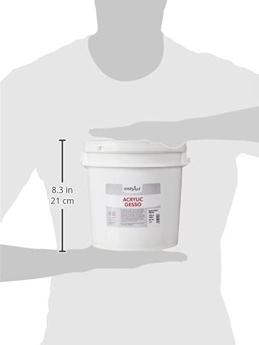 Handy Art Student Acrylic Gallon, Black Gesso,440-104, 128 Fl Oz (Pack of 1) - Image 4