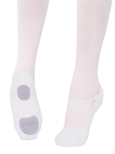 Image of Capezio Girls Hanami Canvas Ballet Shoe - Child