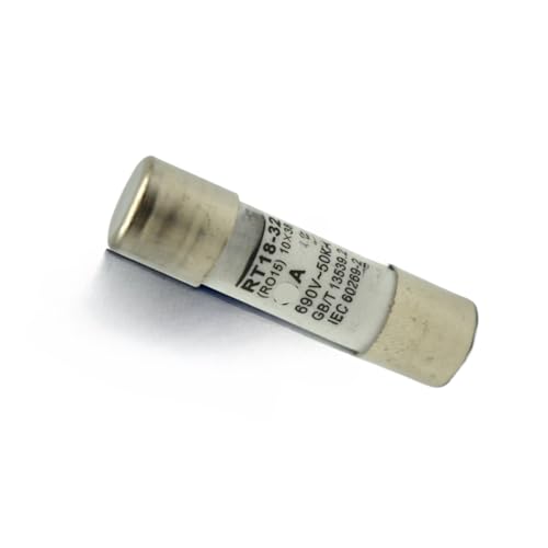 Fusible RO15 cartouche céramique 10x38 690V ampérage au choix