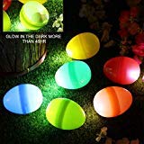 iBaseToy Glow in the Dark Easter Eggs for Easter Games, Glow Easter Eggs, Easter Decorations for Easter Party, easter toys for Boys and Girls, Glowing Plastic Easter Eggs Easter Egg Hunt-12PCS