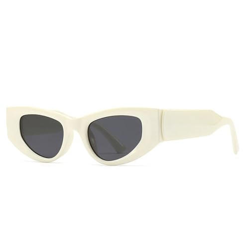 Lunettes de soleil UV400 de style yeux de chat vintage luxe pour homme et femme