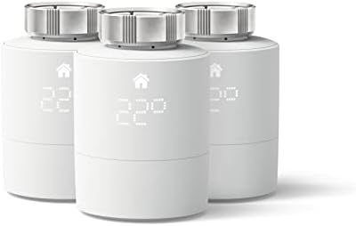 tado° Smart Radiator Thermostat 3-Pack - WiFi Add-On Smart Radiator Valve For Digital Multi Room Control - Easy Installation - Save Heating Costs - Works With Alexa, Apple HomeKit And Google Assistant