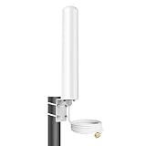 High Gain Universal Wide-Band 5G 4G LTE WiFi Outdoor Antenna for Mobile Cell Phone Verizon, AT&T, T-Mobile 5G 4G Cellular Modem Router(698-6000MHz), Boosts RV Home Internet Gateway, Slinkdsco