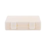 HEALSOPTHY Boîte Pcr Jaune 96 Trous 02 Ml avec Couvercle et Boucle Support Tubes Essai La...