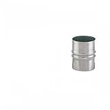 Manguito doble M/M D.180 inoxidable AISI316L