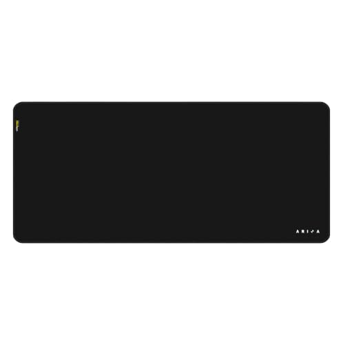 Image of ARIXA Cordura Mousepad, Core Series, Gaming Mousepad, Stitched, Anti-Fray, Anti-Slip, Splash-Proof, Perfect for Gaming Setup (900x400x3mm)