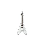 gibson flying v custom white  Gibson Flying V Pin, Nichel