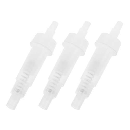EPIGEIST Repuesto Bomba Dispensadora de Jabón 3 Piezas, Válvula Antigoteo Transparente 2 Ml, Núcleo de Bomba Compatible para Fregadero Cocina y Baño, Tubo de Cabeza Sistema de