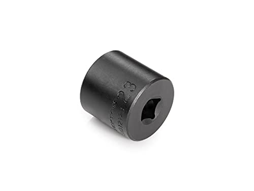 Image of TEKTON 3 /8 Inch Drive x 23 mm Shallow 6-Point Impact Socket | SID12123