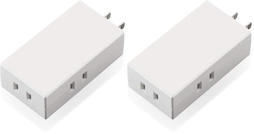 エレコム T-TR06-2300WH モバイルタップ 3個口 ホワイト (× 2)の商品画像（Amazon）
