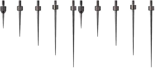 Needle Point Contact Points Set R0.3 for Depth Gauge Dial Indicator M2.5 Thread (13/22/30/40/50 mm Long) (Pack of 2)
