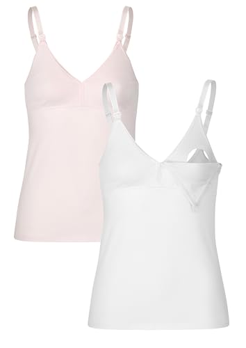 Débardeur allaitement coton avec bustier intégré sous-vêtement femme 5400