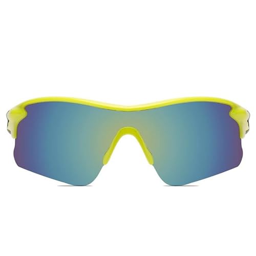 Image of Dervin Non Polarized Oversized Sports Sunglasses for Men Women, Outdoor Cricket Cycling Hiking Fishing Sunglasses