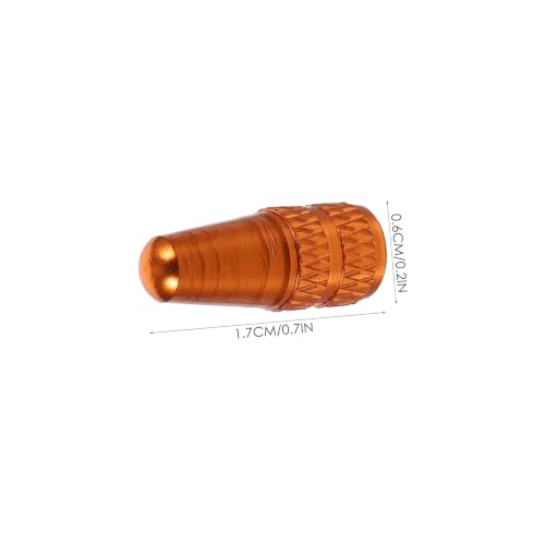 Cubiertas de válvula para bicicleta POPETPOP 6 piezas miniatura 2