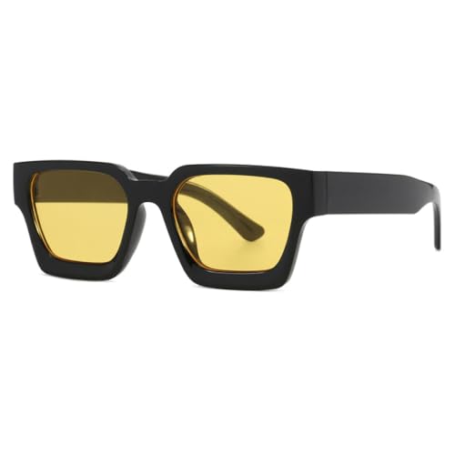 Lunettes de soleil de conduite rectangulaires et punk pour vos sorties urbaines ensoleillées