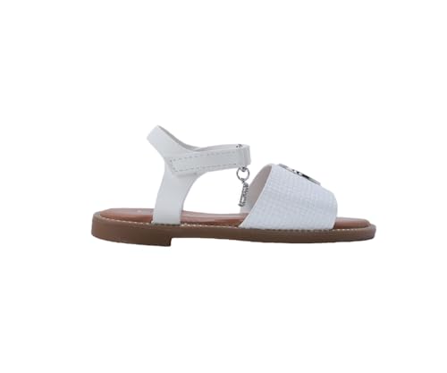 Image of bebe Girls' Sandals - Trendy Flat Designs with Rhinestones, Puffy Straps, Embossed Details and Charms for Toddlers /Little Kids /Big Kids