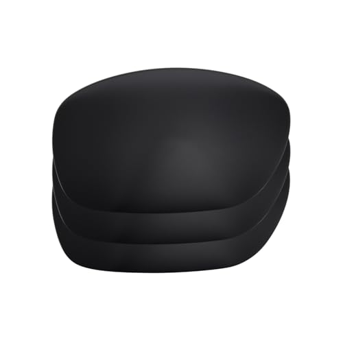 Verres polarisés Oakleys Ten X noirs pour lunettes de soleil de sport