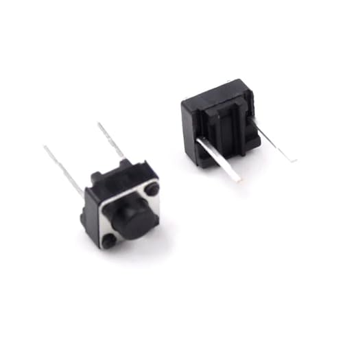 Interrupteur tactile momentané 6x6 micro bouton poussoir 2 broches 5mm