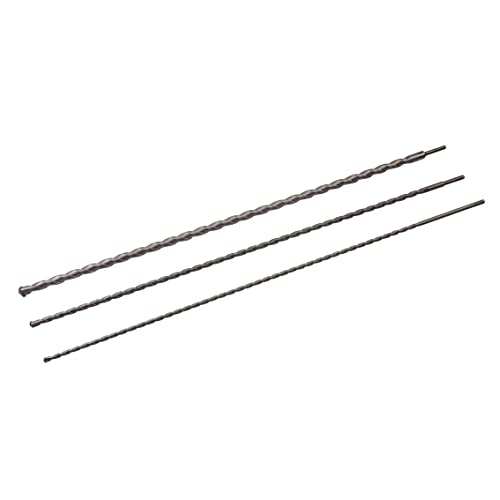 6 Mejores Brocas para Albañilería. 6 Silverline - Brocas para mampostería SDS Plus, 3 pzas 1.000 mm...