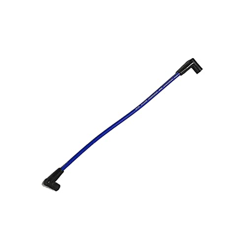 A-Team Performance - 8.0Mm 16" Coil Wire - Blue Silicone Spark Plug Wire #TOP1