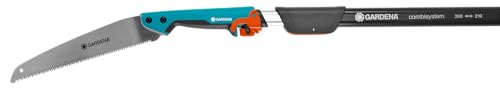 Gardena combisystem-Gartensäge 300 PP: Astsäge mit geschränkter Zahnung, 325 mm Blattlänge, abrutschsicher dank Stopper am Griffende, ergonomischer Handgriff mit Soft-Kunststoff-Komponenten (8737-20)
