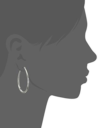 Image of Nine West Women's Hoop Earrings, Classic Fashion Jewelry Accessories for Everyday Wear, Lightweight Statement Earrings for Casual, Office, and Evening Looks