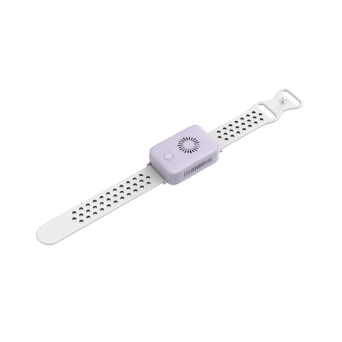 Carlgelrag Mini Reloj Ventilador Calefacción Refrigeración Aire Acondicionado Pulsera Semiconductor Refrigeración Calefacción USB Portátil Reloj Ventilador B