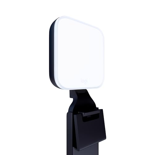 Iluminação de LED Premium Logitech Litra Glow para Streaming e Cr...