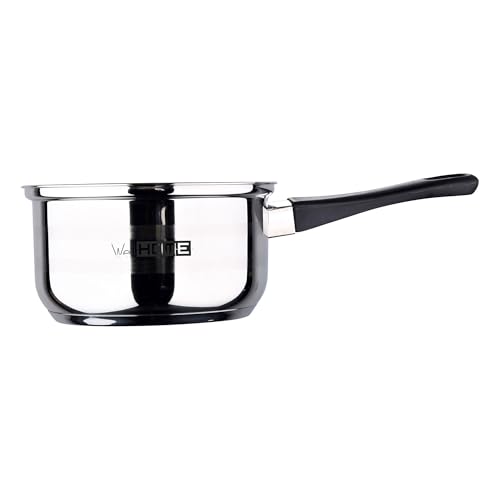 Well Home Juego de Batería de Cocina de 8 Piezas en Acero inoxidable con Bases de inducción y mangos ergonómicos - imagen 7