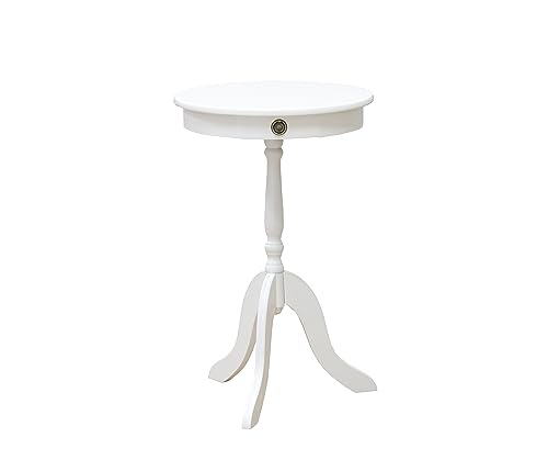 Frenchi Home Furnishing 24.60'' Tall Pedestal End Table