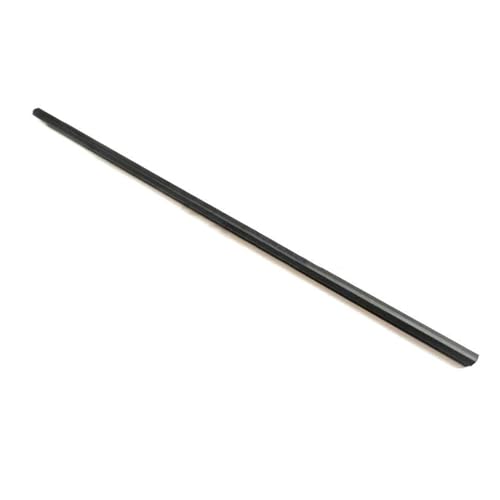Junta Goma Burlete de goma negro para ventanilla lateral para Peugeot 206 207 C2 (Accesorios para coche) Sello Burlete(Front L)
