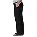 Haggar Men's Premium Comfort Dress Pant Classic Fit Reg. and Big & Tall Sizes, Black BT, 46W x 29L