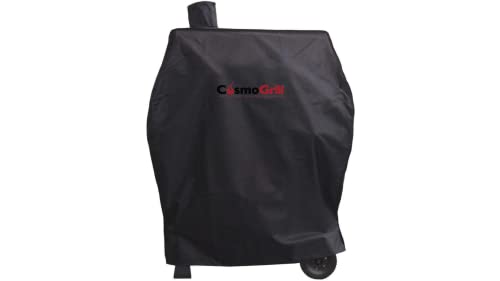 CosmoGrill XXL Smoker Waterproof BBQ Cover Durable 600D Oxford Fabric Cloth Waterproof Heavy Duty with Anti-UV Protection (101x66x110cm)