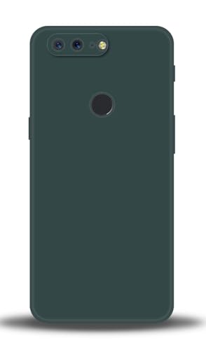 WUACYEAMING Compatible con OnePlus 5T Case, Funda Silicona Premium Líquida Resistente Arañazos, Antihuellas Dactilares, Prueba Golpes Cover Carcasa de TPU-Verde
